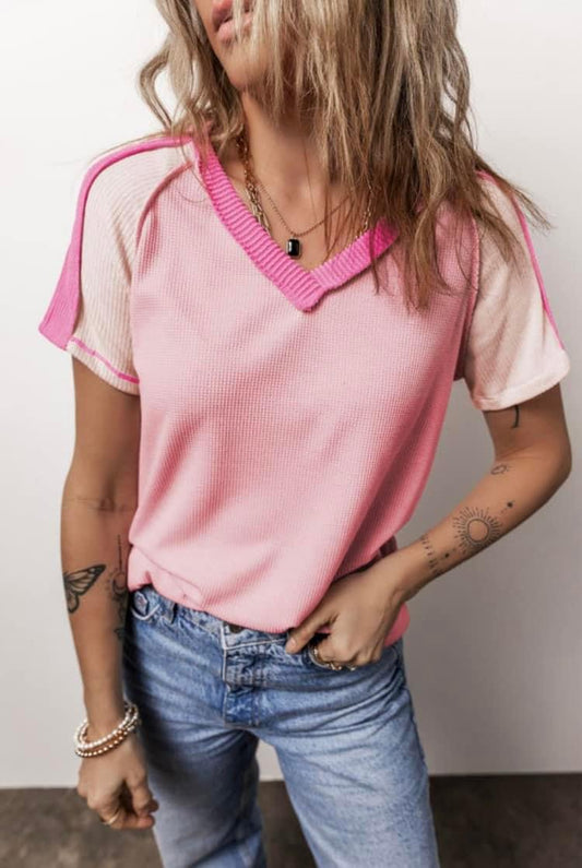 Beckie Top~Pink