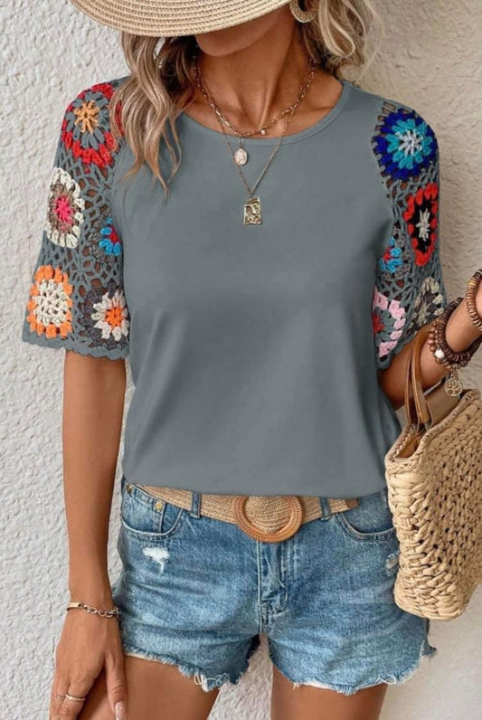 Sherri Top~Grey